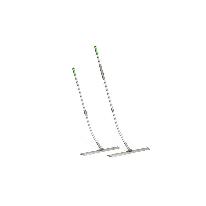 MANICO CURVY TELESCOPICO IPC EUROMOP con Telaio da 40 cm