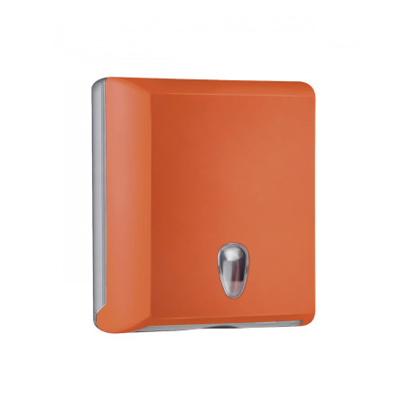 DISPENSER CARTA ASCIUGAMANI PIEGATI A Z ARANCIO