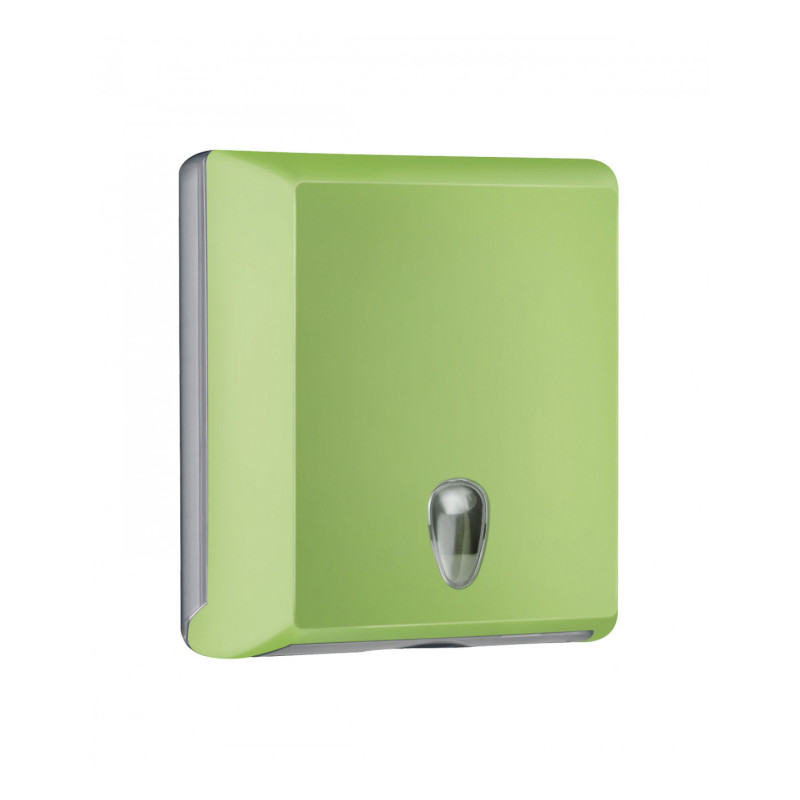 DISPENSER CARTA ASCIUGAMANI PIEGATI A Z VERDE