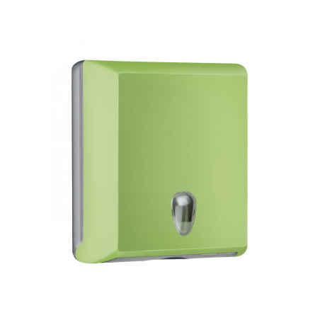 DISPENSER CARTA ASCIUGAMANI PIEGATI A Z VERDE