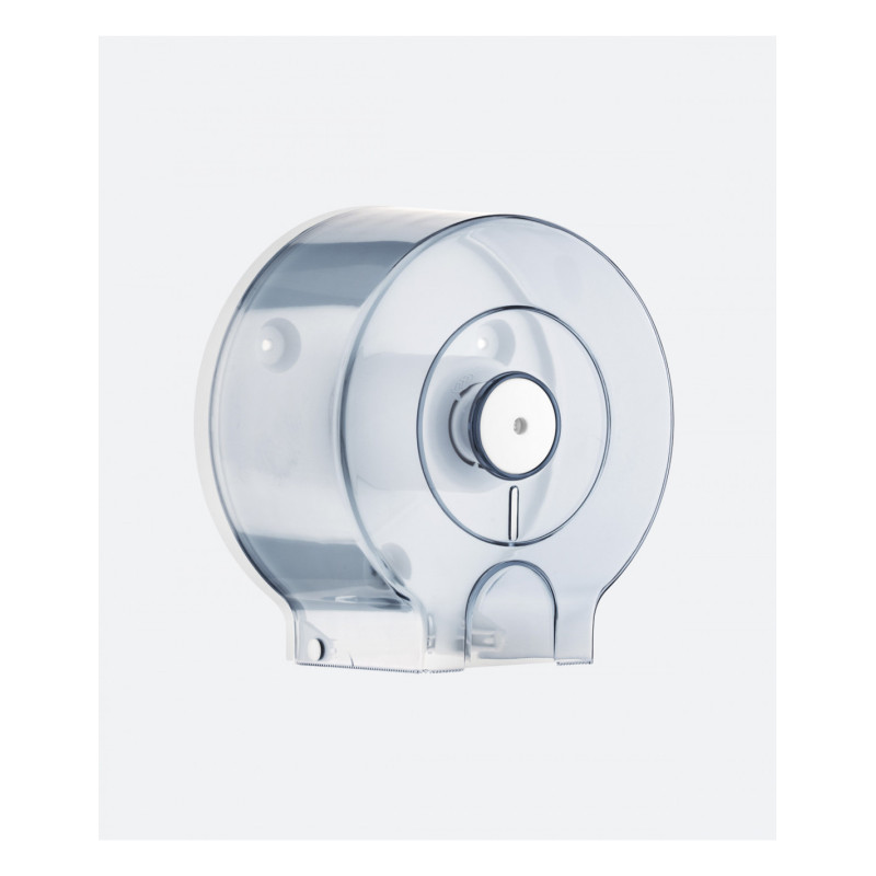 DISPENSER CARTA IGENICA "MINI ROLLMATIC T" TRASPARENTE-BIANCO