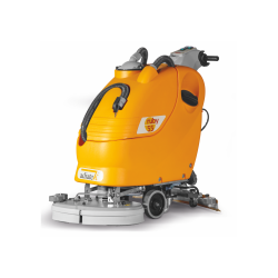 LAVASCIUGA PAVIMENTI RUBY 55T TRAZIONATA ADIATEK PISTA 55 CM. COMPLETA DI BATTERIE E CARICABATTERIE
