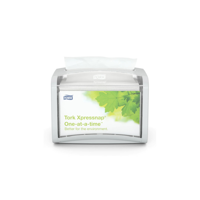Tork Xpressnap Dispenser da tavolo per tovaglioli intercalati grigio chiaro - N4 - comodato d'uso