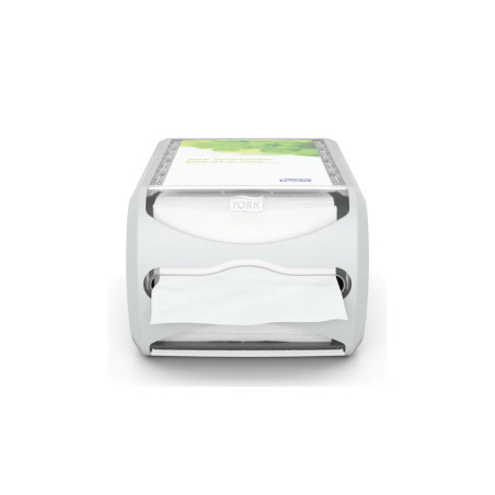 Tork Xpressnap Dispenser da banco per tovaglioli intercalati grigio chiaro - N4 - comodato d'uso