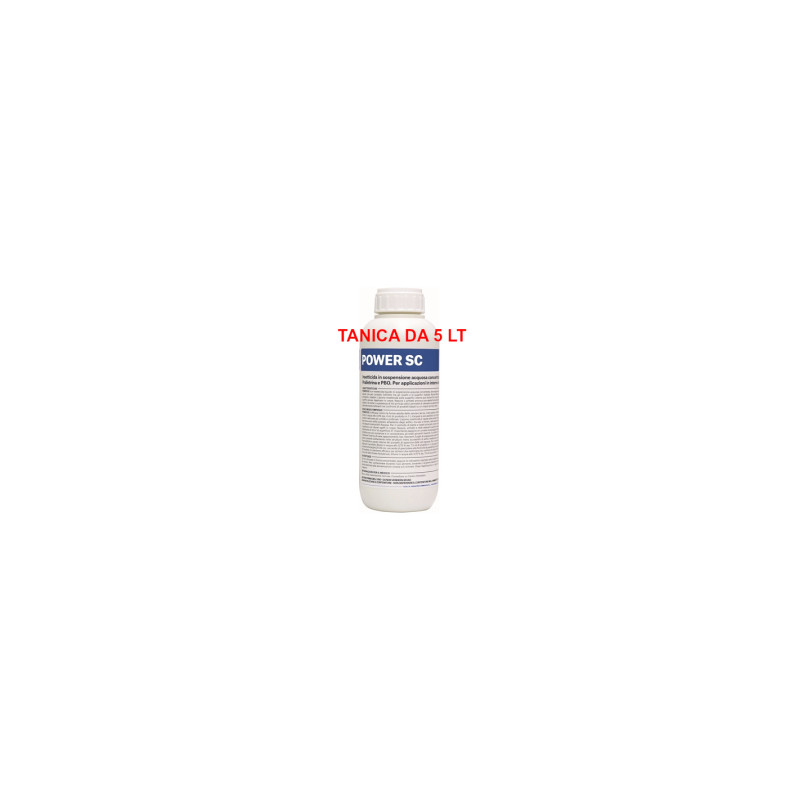 POWER SC LT 5 INDIA Insetticida PMC in sospensione acquosa concentrata a base di Deltametrina Pralletrina e PBO