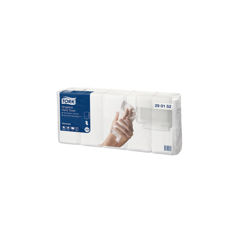 Tork Asciugamani piegati a V C&C Ecolabel - H3 - 4000 pezzi