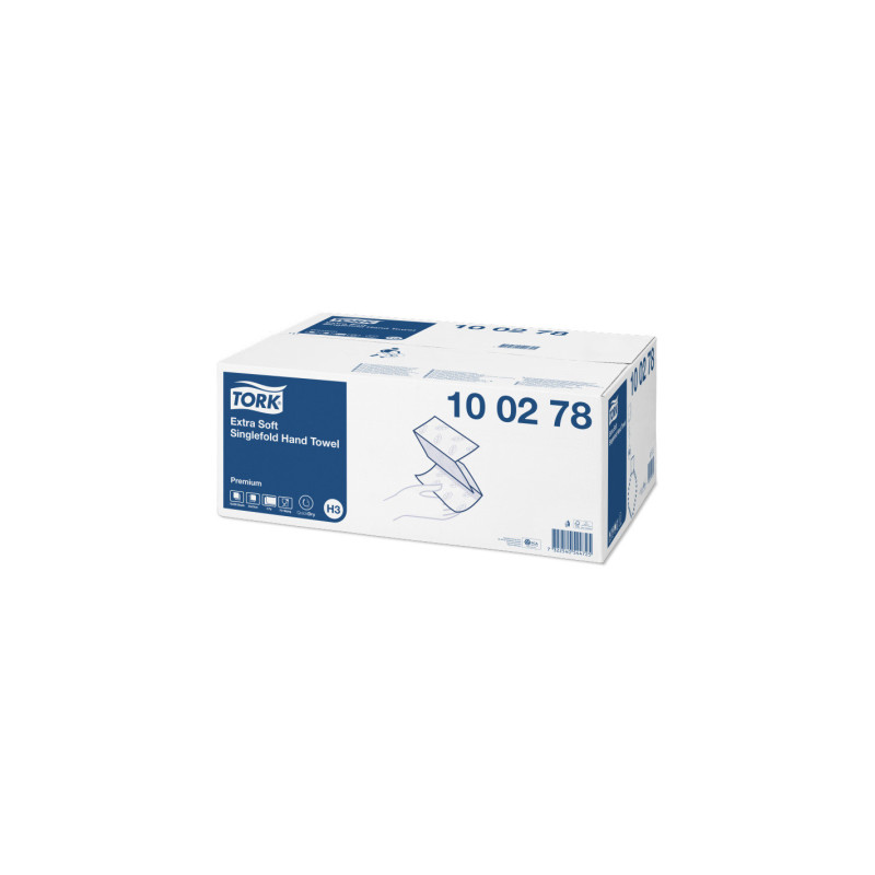 Tork Premium Asciugamani Extra Soft piegati a V Ecolabel - H3 - 3000 pezzi