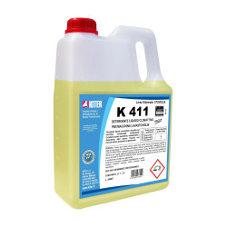 LAVASTOVIGLIE K 411 LT 3 KITER Detergente liquido cloroattivo per macchine lavastoviglie