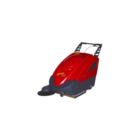 SPAZZATRICE A BATTERIE GIOIA 50 ET POLI MOTOSCOPE