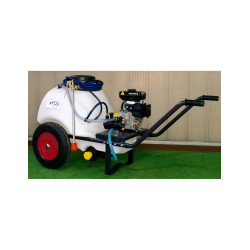MOTOPOMPA IRRORATRICE SPRAY A SCOPPIO SU CARRELLO LT 120 FOX SPRAYERS